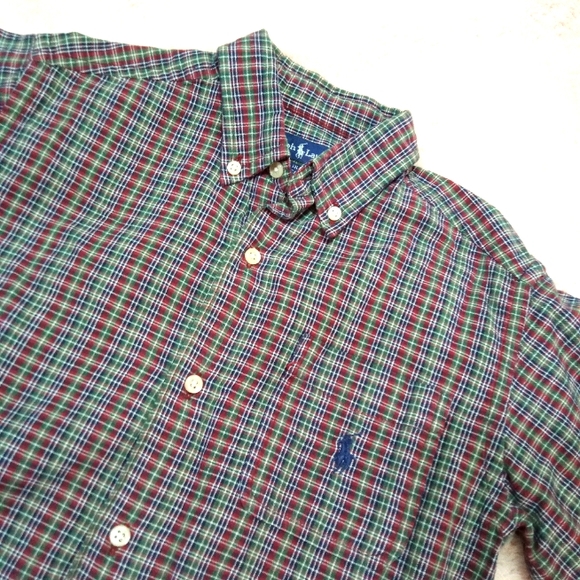 Boys Size 6 Ralph Lauren Button Up Shirt - Picture 1 of 9